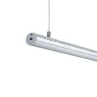 Couverture de diffuseur pour barre Led, en aluminium, forme ronde, led PC, 2835