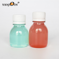 Offre Spéciale Bouteille en plastique de qualité alimentaire 2oz 60ml Bouteilles de jus Shots Energy Juice Shots 60ml Bouteille de jus en plastique pour jus