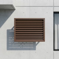 Rejilla de Ventilación para Aire Acondicionado de Estilo Chino, de Aleación de Aluminio con Recubrimiento en Polvo, para Uso Comercial y Residencial