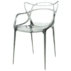 Comfortable OEM ODM modern leisure chair living room clear acrylic dining chairs wedding chairs