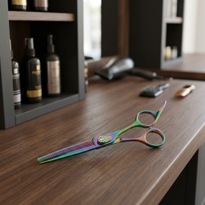 Ciseaux de barbier pour coupe de cheveux, 6 pouces, professionnel, de haute qualité, nouveauté - Product Image 3