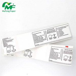 Étiquette de bagage aérien, étiquette de bagage en papier pour compagnies aériennes, étiquettes de bagage thermiques pour compagnies aériennes, impression en rouleau - Product Image 3