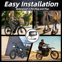 3 Zoll 20W LED-Pod-Scheinwerfer für Ridstar Q20 Auto Motorrad Pickup Scheinwerfer Spot Flood Wasserdicht Plug-and-Play Weißlicht 12V