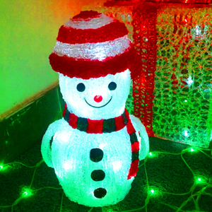 Giant LED Snowman Christmas <b>Light</b> Waterproof Motif Decoration Santa Reindeer Yard Garden Holiday Display - Product Image 1
