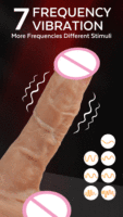 S-HANDE Stoßender Flüssigsilikon-Heizdildo Realistischer Großer Silikon-Dildo für Frauen Vibrator für Frauen und Männer 12 Zoll