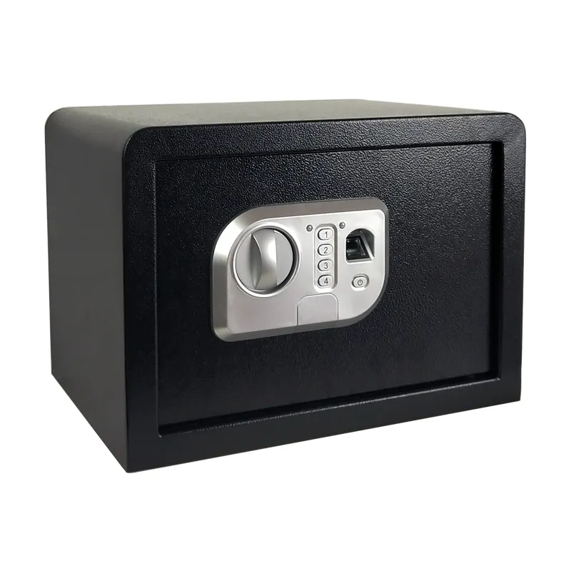 Krispich Safe Box Fingerprint Electronic Safe Digital Security Box Home Office Cash Deposit Case