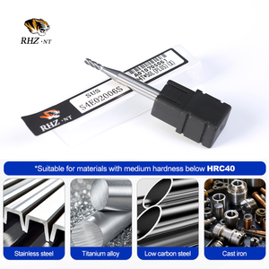 High Precision Carbide Milling Cutter CNC Flat <strong>End</strong> <strong>Mill</strong> 4-Flute ODM OEM Customization - Product Image 4