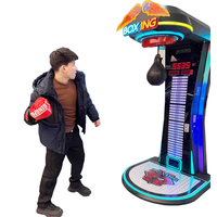 Machine de jeu de boxe d'arcade Guangzhou Ultimate Dragon Punch, à monnayeur, pour parc d'attractions, avec certification CE (version anglaise)