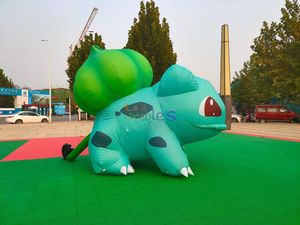 Modèle de grenouille gonflable de taille personnalisée Grenouille gonflable Bulbasaur Animal de dessin animé pour la décoration d'événement à thème - Product Image 6
