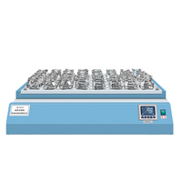 Buena calidad LCD 30-300 Rpm ± 1 R/min 26mm agitador eléctrico agitador de botella agitador orbital de laboratorio con precio de fábrica