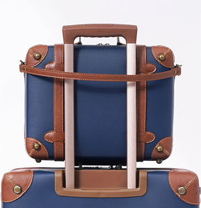 Conjunto de Malas de Viagem de Luxo Vintage em Couro PU GEMULIN 14/20/24/28 Polegadas Clássica de Alta Qualidade com Rodas Giratórias e Trava TSA - Product Image 5