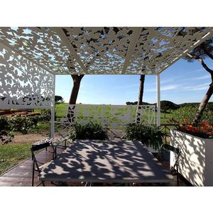 <span class=keywords><strong>Pannelli</strong></span> <span class=keywords><strong>Decorativi</strong></span> per Pergole da Esterno, Copertura Parasole, Pannello in Metallo Tagliato al <span class=keywords><strong>Laser</strong></span> in Alluminio - Product Image 3