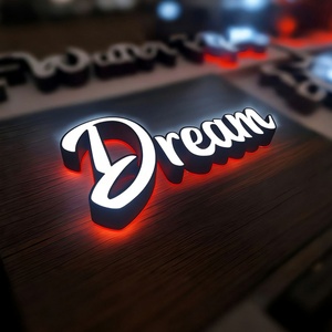 Letras de Canal con Luz LED para Rótulos de Empresas Personalizados, Señalización Exterior 3D Iluminada, Letrero de Tienda con Iluminación Frontal LED - Product Image 6