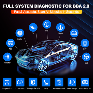 Herramienta de diagnóstico dedicada LAUNCH Creader Elite 2.0 BBA, escáner OBD2 bidireccional para Mercedes-Benz, VW, Audi, con actualizaciones gratuitas de por vida. - Product Image 5