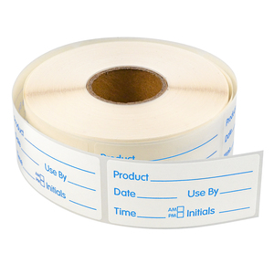 Dissolvable BPA-Free <b>Plastic</b> Food Labels No Residue Food Safe for Freezer & Microwave - Product Image 2