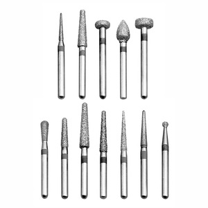 Fresas Dentales Profesionales de Diamante para Pulido de Cerámica de Zirconia, Herramienta Rotatoria de Alto Rendimiento con Vástago HP - Product Image 4