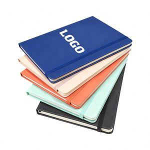 Cheap Journal High Quality Custom Logo A5 Promo Business Gift Diary Hard Cover Business Office <b>Lined</b> <b>Notebooks</b> With Pen Holder - Product Image 4