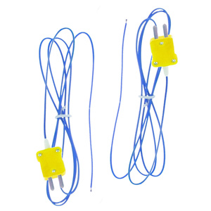 Thermomètre numérique à double canal pour thermocouples K J T E R S N, haute précision, maintien des données de température, arrêt automatique, T1 T2 LCD OEM GM1312 - Product Image 1