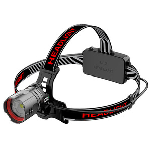 Lampe frontale laser blanche V134 4800mAh rechargeable, éclairage LED extérieur avec affichage numérique - Product Image 2
