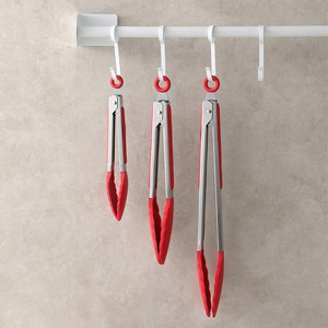 Pinces à spaghetti transfrontalières en acier inoxydable de 7, 9, 12, 14, 16 pouces – Ustensiles de cuisine pour servir les pâtes - Product Image 3