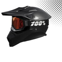 Casque de moto tout-terrain professionnel pour course de motocross avec lunettes, doublure respirante amovible et lavable