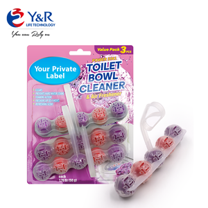 Bloc <span class=keywords><strong>WC</strong></span> automatique OEM de marque, nettoyant <span class=keywords><strong>pour</strong></span> cuvettes de toilettes avec support de fixation <span class=keywords><strong>pour</strong></span> parfum et désodorisant de salle de bain - Product Image 1