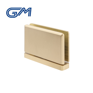 Charnières pivotantes en laiton massif chromé poli pour <span class=keywords><strong>porte</strong></span> <span class=keywords><strong>de</strong></span> douche en verre, rotation <span class=keywords><strong>à</strong></span> 360 degrés, montage supérieur ou inférieur - Product Image 6