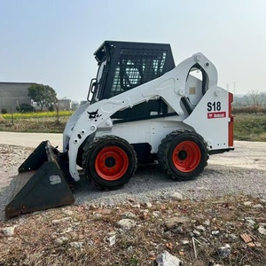 Cargadora Bobcat S18 Usada Barata de EE. UU., Minicargadora de Ruedas Usada, Bobcat S160 S18 Original de Segunda Mano con Pocas Horas de Uso - Product Image 6