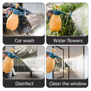 Searea 2L Little Yellow Garden Car Wash <strong>Plastic</strong> Spray Bottle Safe and Anti-Extrusion - Product Image 5