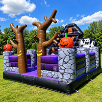 Taureau mécanique gonflable Ceyu pour Halloween, équipement de rodéo commercial avec tapis de sécurité pour la location d'événements et de fêtes