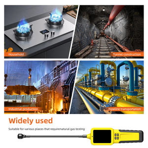 Tragbarer Einzelgasmonitor für CH4, Sauerstoff, H2S, O2, CO mit Ton-, Licht- und Vibrationsalarm für Gaslecks, 3,7 V Kraftstoffleckalarm. - Product Image 6