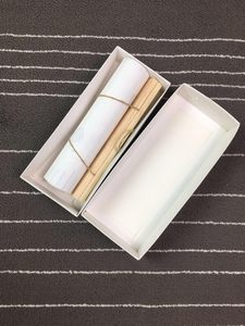 Tabla de crecimiento para niños Marco de madera Tela Lona Regla de medición de altura de bebé a Adulto para la decoración de la habitación del niño - Product Image 5