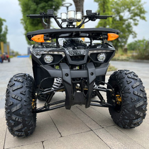 <span class=keywords><strong>Cuatrimoto</strong></span> Todoterreno Negra de <span class=keywords><strong>4</strong></span> Ruedas y <span class=keywords><strong>4</strong></span> Tiempos con Portaequipajes para Recreación al Aire Libre, 125cc, Fabricada en Fábrica - Product Image 6