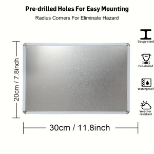 Panneau métallique plat jaune motif dessin animé avec coupon de réduction de 90 %, impression <span class=keywords><strong>2D</strong></span>, motif <span class=keywords><strong>Smiley</strong></span> mignon, décoration murale pour vitrine de magasin de détail, boutique ou marché - Product Image 2