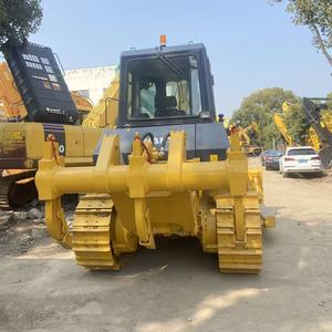 Bulldozer sur chenilles Komatsu SD16 d'occasion en bon état, prix bas, avec moteur, PLC et composants de boîte de vitesses - Product Image 2