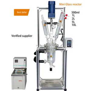 Ce Confirmed 5l Glass Lined Glass Reactor