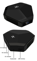 Nouvelle console de jeux vidéo X6 avec sortie HD 4K, manette sans fil rétro classique 2.4G, prend en charge 9 simulateurs et téléchargements de jeux majeurs