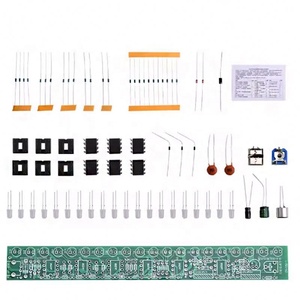 <b>USB</b> Audio Spectrum Lamp Kit Voice-<b>Controlled</b> Wire-<b>Controlled</b> Music Rhythm Lamp Spectrum Level Display Welding Electronic DIY Kit - Product Image 4