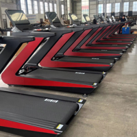 Tapis roulants électriques SK Fitness pour l'entraînement cardio, pliables, avec écran LED, pour la maison et la salle de sport