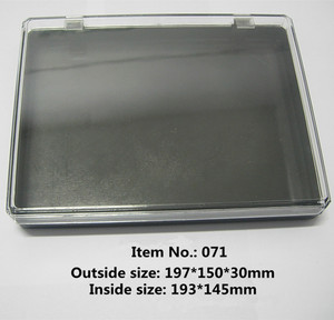Big Size Medal Vitrine Abzeichen Münze Anstecknadel Box mit benutzer definierten ICutting Insert Schaum Schwamm - Product Image 3