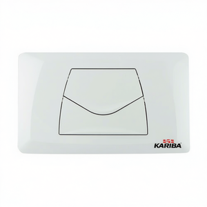 Plaque de cuisson double classique KARIBA, 32 cm de largeur, 25 cm de longueur, design rectangulaire blanc, pour usage en cuisine - Product Image 3