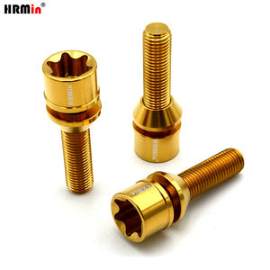 HRMin gratuit rondelle cône siège <span class=keywords><strong>antivol</strong></span> Gr.5 titane <span class=keywords><strong>BMW</strong></span> <span class=keywords><strong>boulon</strong></span> de roue <span class=keywords><strong>boulon</strong></span> en titane M14 * 1.25*28mm pour <span class=keywords><strong>BMW</strong></span> MINI, Rolls-Royce - Product Image 5