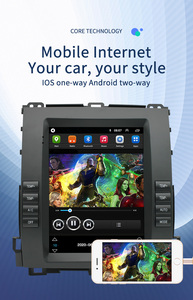 Radio Xe Hơi Âm Thanh Nổi 9.7 Inch Cho Toyota Land Cruiser Prado 120 2002-2009 Tesla Màn Hình Định Vị <span class=keywords><strong>GPS</strong></span> Cho Lexus GX470 <span class=keywords><strong>Android</strong></span> <span class=keywords><strong>Gps</strong></span> - Product Image 4