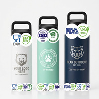 Bouteille isotherme sport en acier inoxydable anti-fuite, écologique, pour voiture et voyage