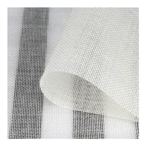 Dayanıklı yarı şeffaf EMF koruyucu 5G koruma anti-radyasyon Polyester bakır gümüş metalik vual kumaş