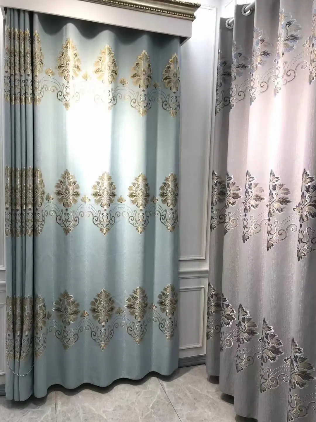 Nuovo Design tessuto per tende Jacquard tessuto per la casa tessuto decorativo direttamente dalla fornitura di fabbrica