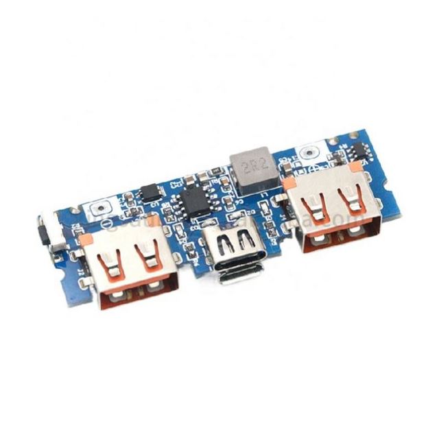 Type-c Charging port Dual USB charging bank power board 5V2.4A Mobile power supply DIY motherboard step up board modROSHe