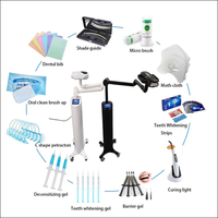 Lampe de blanchiment professionnelle 80W LED/Laser accélérateur de beauté des dents Machine de blanchiment de clinique dentaire en plastique Durable