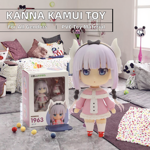 ฟิกเกอร์คันนะ คามุย จากเรื่องคุโบะยาชิ ซัง ชิ โนะ เมด ดราก้อน รุ่น Q ปี 1963 ขนาด 5 ซม. ของเล่นสะสมสำหรับเด็ก งานฝีมือพลาสติก - Product Image 2