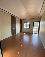 Cabane mobile de conception contemporaine de 20 pieds, maison préfabriquée modulaire en conteneur pour une utilisation en extérieur